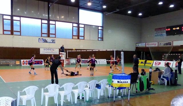 Trnavské volejbalistky v Nitre začali dobre, no skončili zle