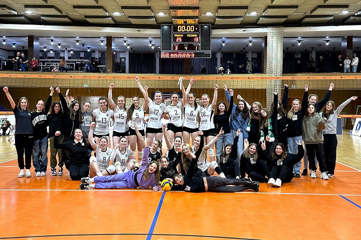 Volejbalistky v play-off vyzvú VKP Bratislava, cez víkend hrajú doma