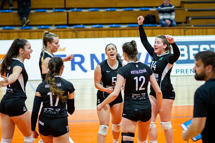 Dvakrát s Brusnom, dvakrát víťazne! Trnavské volejbalistky mali úspešný týždeň