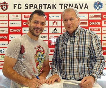 Český útočník Martin Vyskočil podpísal so Spartakom novú zmluvu
