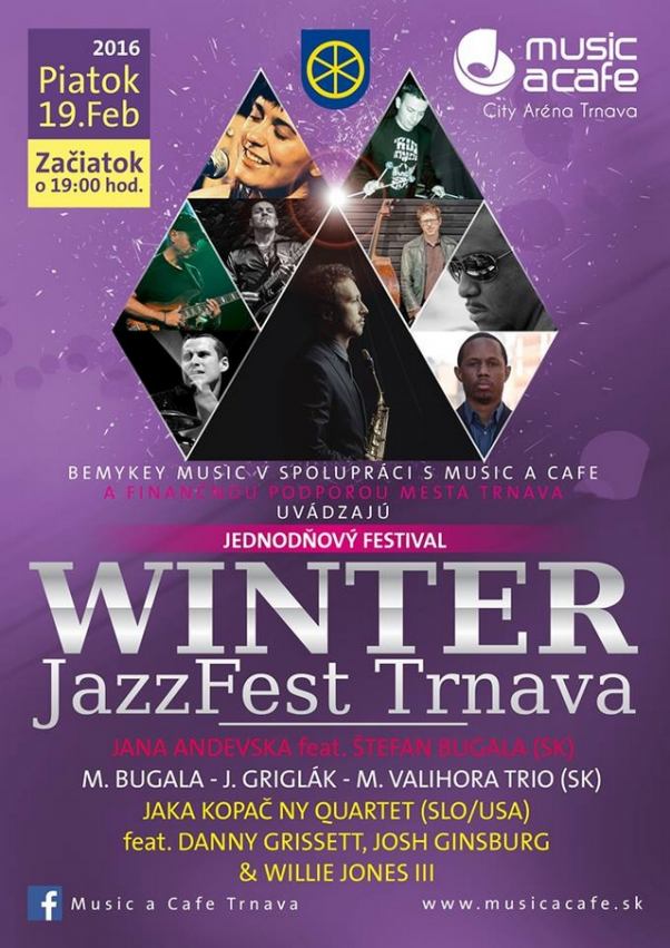 Do Trnavy zavíta prvý ročník podujatia Winter Jazz Fest