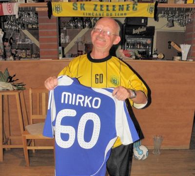 Legenda zelenečského futbalu Mirko Žgančík má šesťdesiatku!