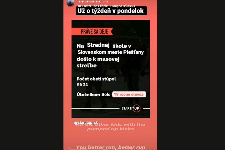 Vtip, ktorý nevyšiel: Maturantku za zverejnený hoax navštívila polícia