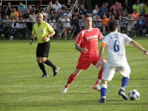 Futbal, OM: Zvončín v šlágri kola zdolal Boleráz gólom Mrvu